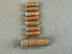 Lot Of 157P Vintage Sprague .022 .033 .047 Molded Capacitors Cream Tube Amp Tone Used. Price: $20.00.