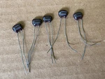 Nos Vintage 10 Pf 500V Silver Mica Capacitors .00001 Uf Cde Cornell (qty) Open. Price: $8.00.
