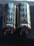 4,700 Mfd 35 Volt Nichicon Capacitors' Lkg Gold Tune For That Nice Sound QTY-2 New. Price: $12.72.