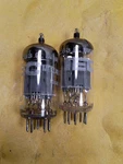 (2) Iec Mullard 12AX7A/ECC83 Gt.britain 1022-126 Vaccin Tubes Used. Price: $85.00.