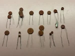 Sprague Ceramic Disc Capacitor Lot Nos 19PCS Rf/bypass 220PF 5.6NF X5E/X5F New. Price: $34.50.