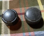Two Black Vintage 1930S-40S Bakelite Amplifier Knobs Used. Price: $22.49.