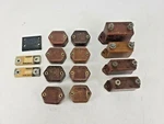 Lot Of Vintage Sangamo Cornell Dubilier Capacitors .006 .004 .005 .002 Mfd For. Price: $24.95.