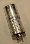 Capacitor Ce Mfg Can Electrolytic Mallory 525V, 40/40/20/20 Usa Mfd New. Price: $44.95.