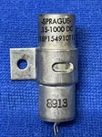 Sprague 118P154910T12 Paper-plastic Dielectri Metallized Fixed Capacitor Open. Price: $19.95.