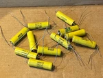 11 Nos Vintage Uf 600V Pyramid Pio Capacitors Test Great .022 Oil Caps Open. Price: $200.00.