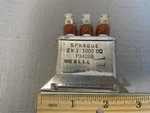 Sprague Capacitor X 0.1UF At 1000VDC P34268 Made In Usa Used. Price: $14.95.