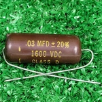 Vtg Motorola Capacitor 0.03UF 1600VDC 446 6311 Type 630 Class Guitar Tube Amp Open. Price: $14.95.