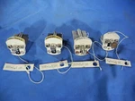 (4) Vintage Hammarlund CT12E099M, SBL-72265-2 Comar Variable Air Capacitors Used. Price: $39.99.