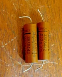 2) .022UF Nf 400V John Fast Polystyrene Guitar Amp Tone Capacitor Tested Used. Price: $15.00.