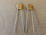 2 Nos Vintage 1970S Rmc Ceramic Disc .05 Uf 50V Mallory Guitar Tone Capacitors Open. Price: $8.00.
