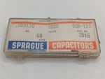 New Nos 5GA .000330 1000V Sprague Capacitor Pcs GA-T33. Price: $8.99.