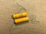 2 Nos 1960S Sprague Atom Paper Capacitors Uf 50V Axial Tube Amp Caps TVA-1301 Open. Price: $10.00.