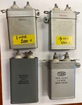 Oil Capacitor Lot For Western Electric Tube 2000-2500 Vdc .5 Mfd Used. Price: $40.00.