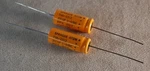 Sprague Atom TVA-1312 Capacitors (2) Nos Tested 250MFD 50VDC Open. Price: $13.50.
