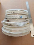 Lot Of 10 Surface Mount 0603 Capacitor Reels, Various Values New. Price: $50.00.