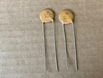 Nos 1970S Crl .025 Uf 100V Ceramic Disc Capacitors .022 Guitar Tone #a (qty) Open. Price: $12.00.