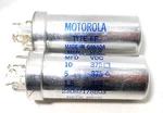 Nos Motorola Type Fp Electrolytic Can Capacitor 10 / 1.5 Mfd Uf 375V Mallory Unspecified. Price: $7.15.