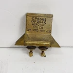 Vintage Bathtub Style Capacitor Ham Radio Aerovox 616CB .25MFD 600VDC A-d Used. Price: $14.99.