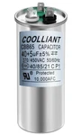 Hvac 40+5(UF/MFD) Dual Run/start Capacitor For A/c Fan Motor And Compressor Unit New. Price: $16.99.