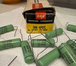 Newly Discounted! Greenie Cornell Dubilier Capacitors Nos Pm 4P25 400 Vdc Open. Price: $95.00.
