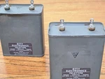 Teletype #158991 Mfd Capacitor Lot Of 2 Used. Price: $30.00.