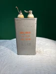 Cornell-dubilier 4 Mfd 1000 Vdc High Voltage Capacitor #2 Used. Price: $10.00.