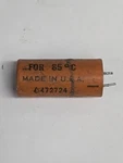 Vintage Tube Paper Capacitor Pyramid 113A6007-1 8 Mfd Wv Vdc 472724 Used. Price: $8.06.