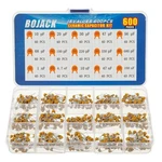 Bojack 15 Type Values 600PCS Ceramic Assortment Kit Capacitors... New. Price: $18.99.