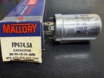 Mallory Sec Electrolytic Can Capacitor FP-474.5A Nos 20-20-10-10 Mfd 475 Vdc For. Price: $59.95.