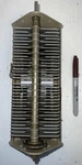 James Millen Large 6 Kv Air Capacitor Dual Section See Photo For Specs. Used. Price: $152.00.