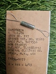 Nos Vintage Sprague 191PIO291S4 Capacitors .001 Mfd 100 Vdc Circa 1963 New. Price: $10.00.