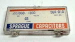 Vintage Nos Sprague .001UF 1000V Cera-mite Ceramic Disc Capacitors 5GA-D10 New. Price: $30.00.