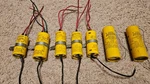 Lot Of 7 Nos Aerovox Dandee Electrolytic Capacitors - Radio / Amplifier New. Price: $66.00.
