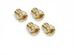 (4) Air Bleeds 40 Size 10-32 Unf Thread Screw In Brass Fits: Holley Carburetor New. Price: $16.69.
