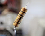 Vintage Wax Capacitor- Cornell Dubilier Tiger .01UF 600V Tested Used. Price: $19.95.