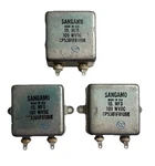 Vintage Sangamo Mfd 100 Wvdc Metal Can Capacitor Lot Mil-spec Usa New. Price: $200.00.