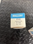 Mallory FP149 Capacitor 80MFD 450VDC New. Price: $55.00.