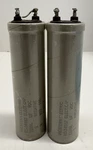 Pair Western Electric KS-14587 400UF 150VDC Electrolytic Capacitors 1962 Tested Used. Price: $49.00.