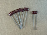 Nos Vintage Pf 500V Silver Mica Capacitors .000022 Uf Cde Cornell (qty) Open. Price: $8.00.