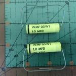 1UF 50V Cornell Dubilier Axial Film Capacitor WMF05W1K 1MFD 10% Audio 10PCS New. Price: $27.08.