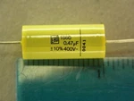 Vishay MKC1860 Art.nr. 1860-447/405 .47UF 400V 10% Polycarbonate Capacitors New. Price: $19.99.