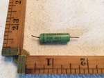 One Cornell Dubilier Capacitor Pull .01 Mfd 400-VDC Tested Used. Price: $5.00.