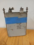 Pyramid 4 Mf 1500VDC Oil Filled Capacitor Used Pull. Price: $15.00.
