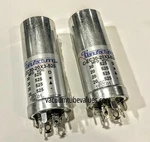 Two Ce Manufacturing Multisection Mallory Can Capacitor 30/20/20/20 525VDC New. Price: $86.95.