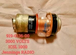 Jennings Radio Ucsl 3000 Volts 919-0136-00 Icsl Variable Vacuum Capacitor Used. Price: $110.00.
