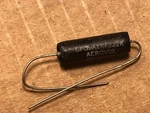 Nos Vintage .0022 Uf 600V Aerovox Vitamin Capacitor Treble Bleed Tone (qty Unspecified. Price: $5.00.