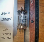 Strong Iec Short Gray Plate Getter 12AX7A ECC83 Tube - 110/110 Used. Price: $26.24.