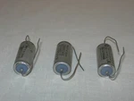 (3) Vintage Sprague .1 Uf 600V Vitamin Q Pio Capacitors, 91P10496S2 Used. Price: $35.00.
