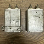 CORNELL-DUBILIER,TJU6040J,CAPACITOR 600VDC Lot Of 2 Used. Price: $20.00.